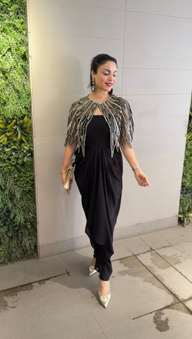 Drape with a cape Drape with a cape