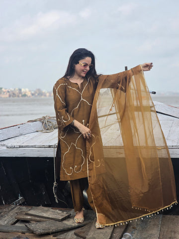 Sequins work suit Sequins work suit