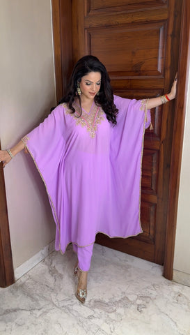 Lavendar kaftan set Lavendar kaftan set