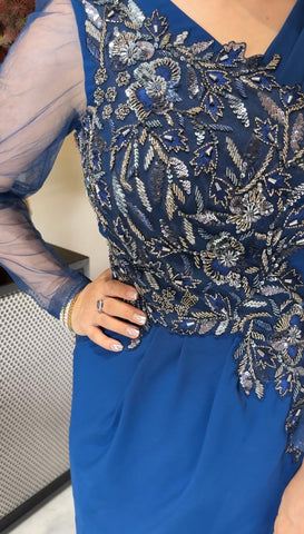 Handwork drape saree Handwork drape saree