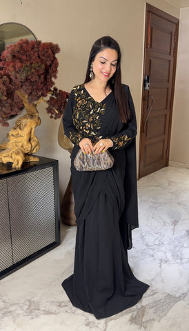 Heavy drape saree Heavy drape saree