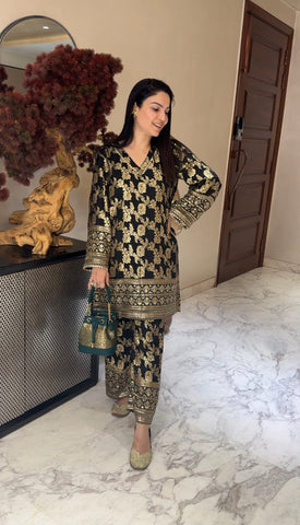 Banarsi Black Coord Set Banarsi Black Coord Set