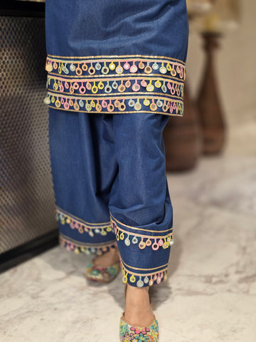 Cotton denim coord set Cotton denim coord set