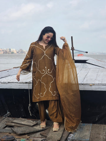 Sequins work suit Sequins work suit