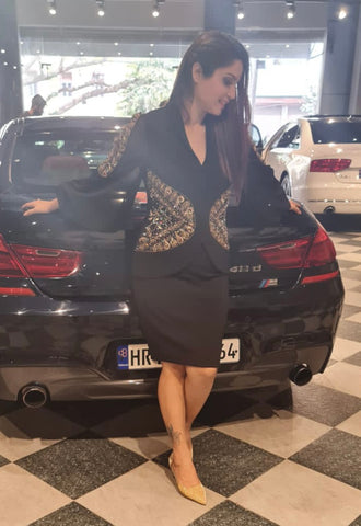 Embellished Skirt Cord Set Embellished Skirt Cord Set