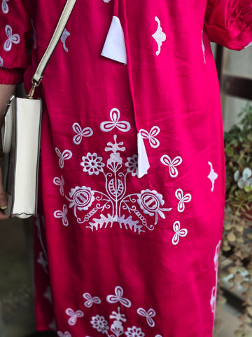 Summery pink dress Summery pink dress