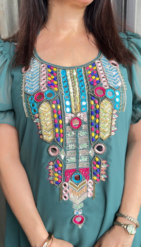 Pastel Indo Western Coord Set Pastel Indo Western Coord Set