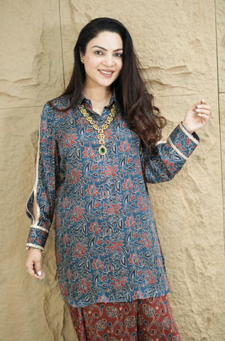 Ajrak print Coord set Ajrak print Coord set