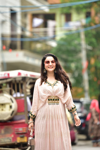 Blush pink kaftan Blush pink kaftan