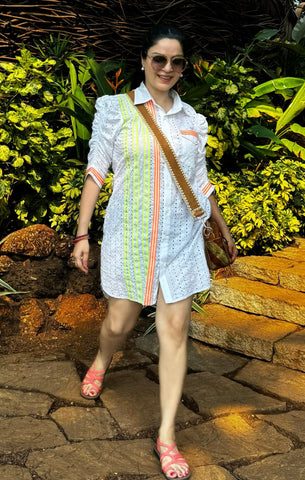 Neon chicken dress Neon chicken dress