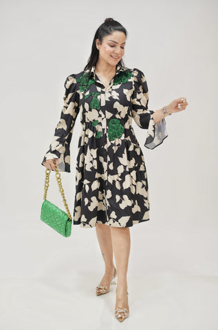 Floral A line Dress Floral A line Dress