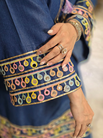 Cotton denim coord set Cotton denim coord set