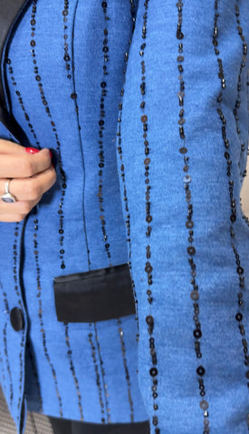 Denim blazer set Denim blazer set