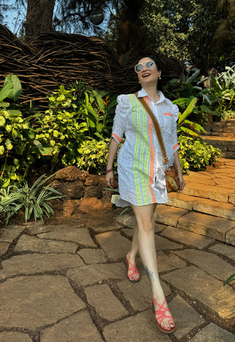 Neon chicken dress Neon chicken dress