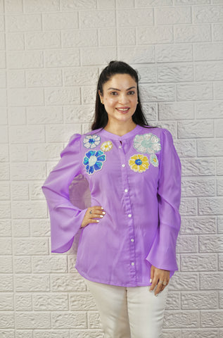 Lilac flower top Lilac flower top