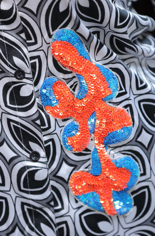 Satin handwork shirt Satin handwork shirt