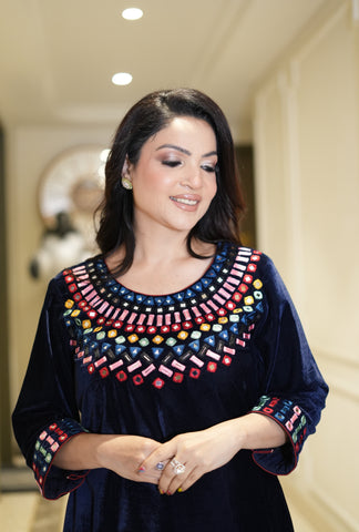 Velvet indo western coord Velvet indo western coord