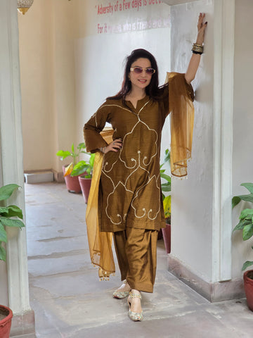 Sequins work suit Sequins work suit