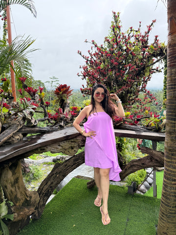 Lilac tube dress Lilac tube dress