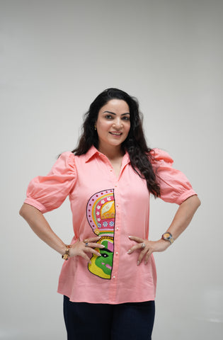 Bharatnatyam shirt Bharatnatyam shirt