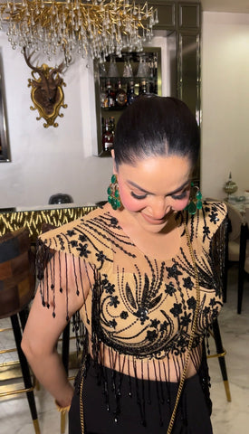 Classy drape skirt set Classy drape skirt set