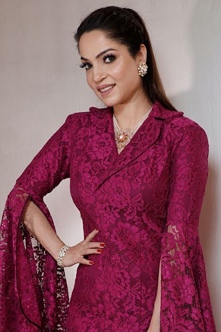 Chantelle Open Sleeves Coord Set Chantelle Open Sleeves Coord Set