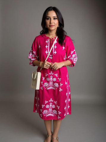 Summery pink dress Summery pink dress