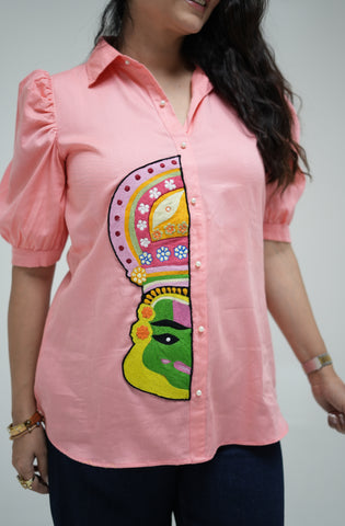 Bharatnatyam shirt Bharatnatyam shirt