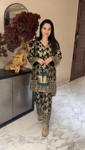 Banarsi Black Coord Set Banarsi Black Coord Set