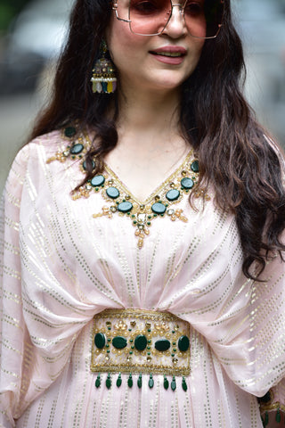 Blush pink kaftan Blush pink kaftan