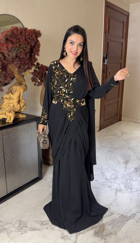 Heavy drape saree Heavy drape saree