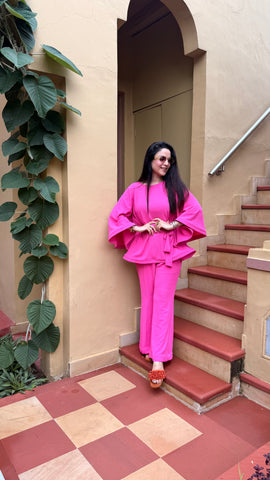 Peplum coord set Peplum coord set