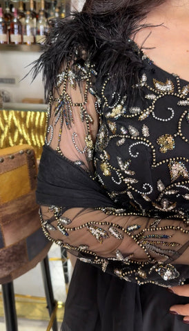 Black classy lehenga Black classy lehenga