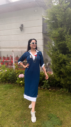 Classy collar dress Classy collar dress