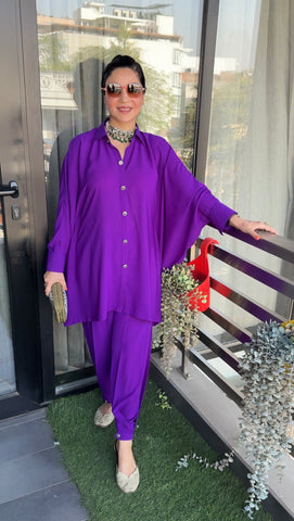 Indo western kaftan coord set Indo western kaftan coord set