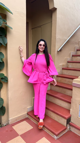 Peplum coord set Peplum coord set