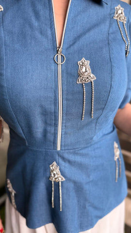 Denim A - line Dress Denim A - line Dress