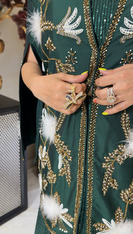 Handwork jacket with sequins set Handwork jacket with sequins set