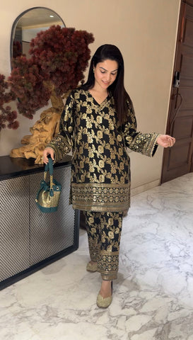 Banarsi Black Coord Set Banarsi Black Coord Set