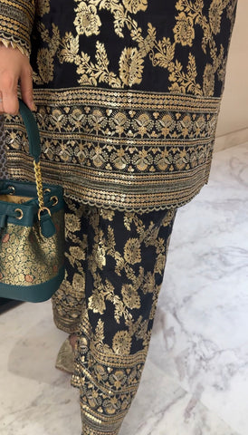 Banarsi Black Coord Set Banarsi Black Coord Set