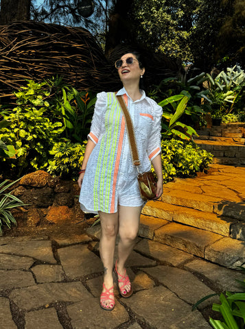 Neon chicken dress Neon chicken dress