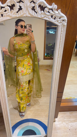 Printed farshi salwar Printed farshi salwar