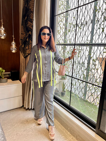 Cotton denim coord set Cotton denim coord set