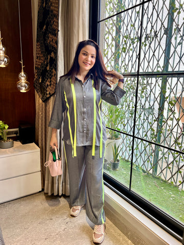 Cotton denim coord set Cotton denim coord set