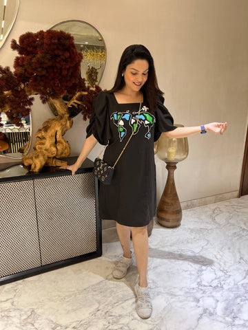 Travel World map Dress Travel World map Dress