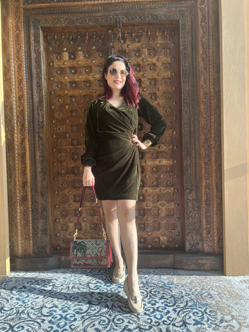 Velvet Short Dress Velvet Short Dress