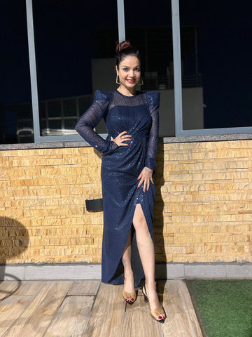 Sequins High Low Dress Sequins High Low Dress