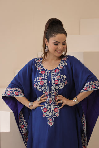 Blue Kaftan Set Blue Kaftan Set
