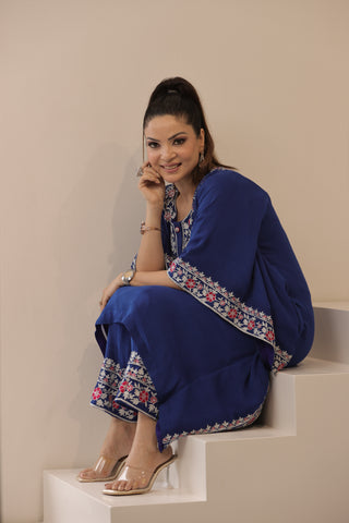 Blue Kaftan Set Blue Kaftan Set