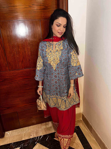 Blue Red Suit Blue Red Suit